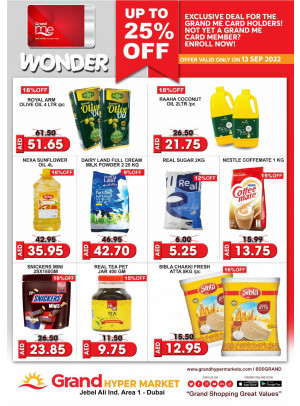 Wonder Deals - Grand Hypermarket Jebel Ali