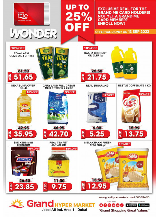 Wonder Deals - Grand Hypermarket Jebel Ali