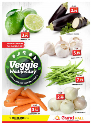 Veggie Wednesday - Grand Mall Sharjah