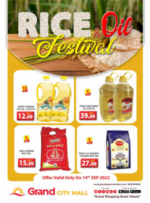 Rice & Oil Festival - Grand City Mall