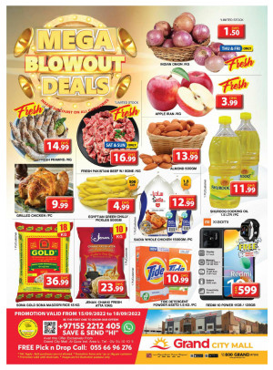 Weekend Deals - Grand City Mall