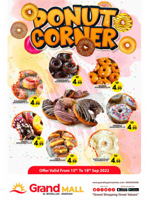 Donut Offers - Grand Mall Sharjah