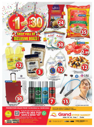 Weekend Deals - Grand Hypermarket Jebel Ali