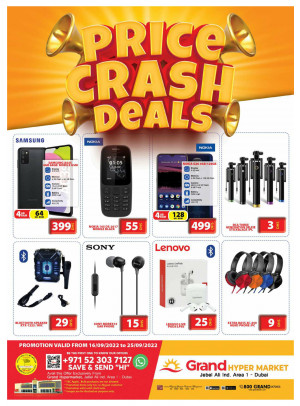 Price Crash Deals - Grand Hypermarket Jebel Ali
