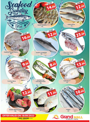 Seafood Sunday - Grand Mall Sharjah