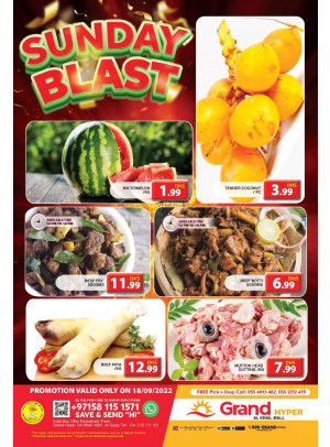 Sunday Blast - Grand Hyper Al Khail Mall
