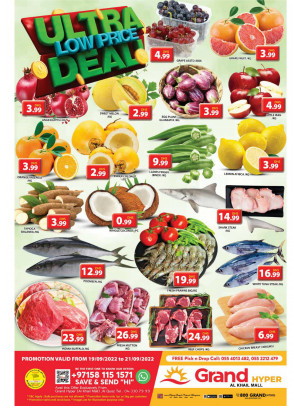 Ultra Low Price Deal - Grand Hyper Al Khail Mall