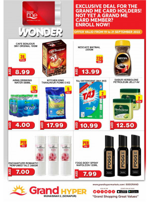 Wonder Deals - Grand Hyper Muhaisnah