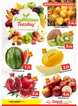 Fruitilicious Tuesday - Grand Hyper Muhaisnah