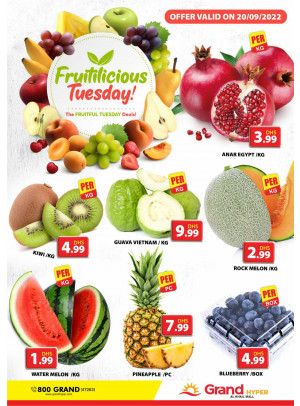 Fruitilicious Tuesday - Grand Hyper Al Khail Mall