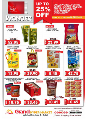 Wonder Deals - Grand Hypermarket Jebel Ali