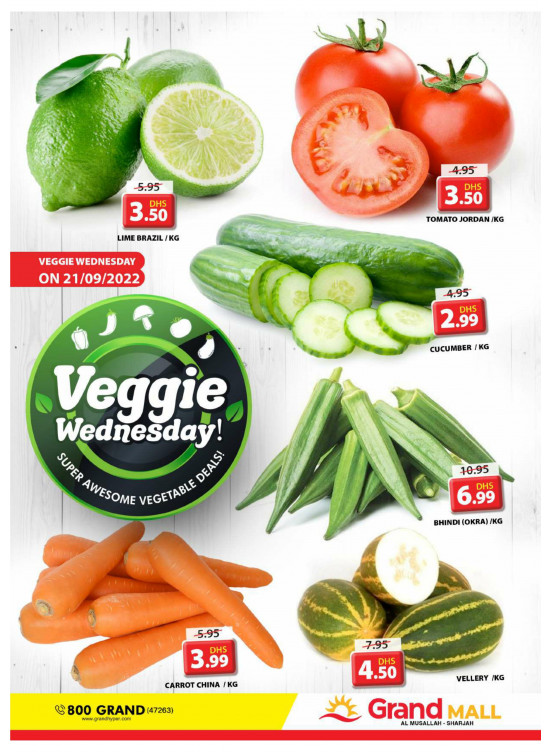 Veggie Wednesday - Grand Mall Sharjah