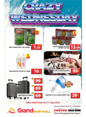 Crazy Wednesday - Grand Mini Mall