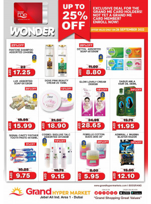 Wonder Deals - Grand Hypermarket Jebel Ali