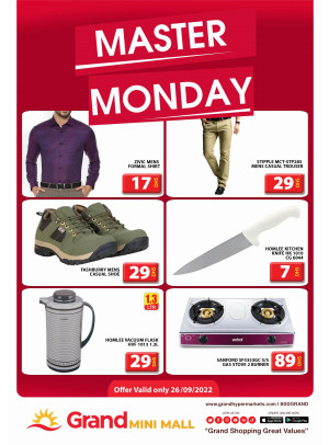 Monday Deals - Grand Mini Mall