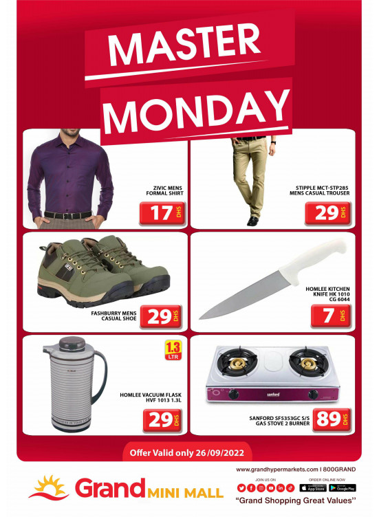 Monday Deals - Grand Mini Mall