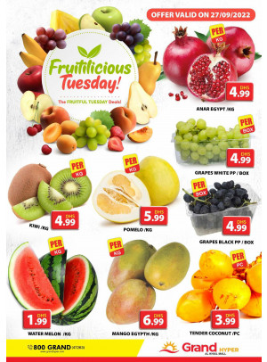 Fruitilicious Tuesday - Grand Hyper Al Khail Mall