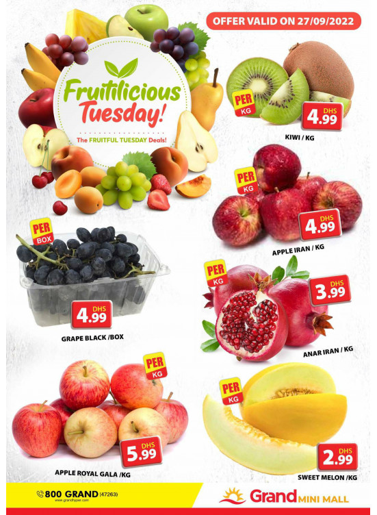 Fruitilicious Tuesday - Grand Mini Mall