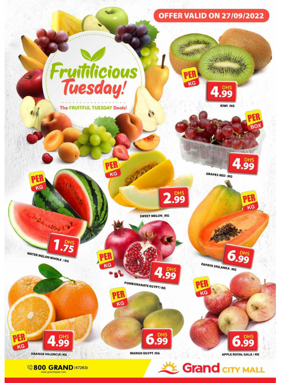 Fruitilicious Tuesday - Grand City Mall