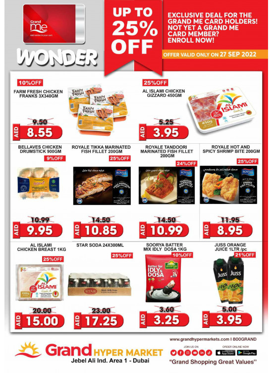 Wonder Deals - Grand Hypermarket Jebel Ali