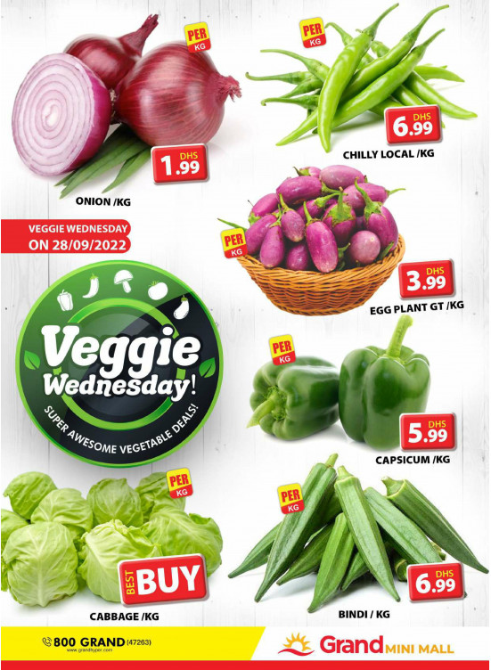 Veggie Wednesday - Grand Mini Mall