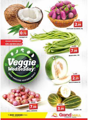 Veggie Wednesday - Grand Mall Sharjah