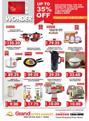 Wonder Deals - Grand Hypermarket Jebel Ali