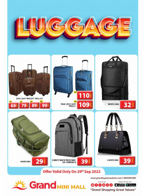 Luggage Offers - Grand Mini Mall