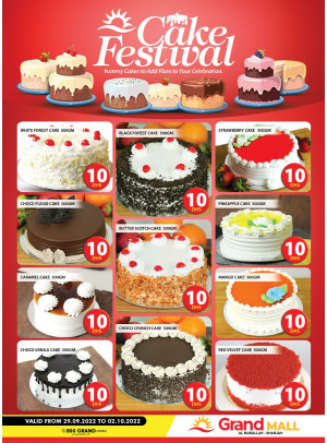 Cake Festival - Grand Mall Sharjah