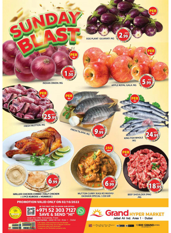 Sunday Blast - Grand Hypermarket Jebel Ali