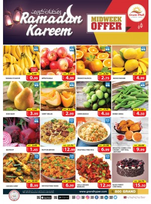Amazing Ramadan Midweek Deals - Grand Mall Sharjah
