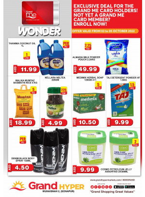Wonder Deals - Grand Hyper Muhaisnah