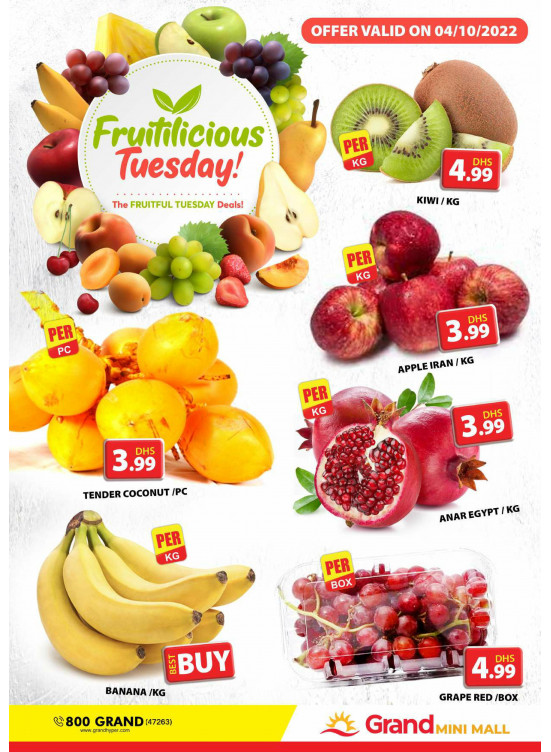 Fruitilicious Tuesday - Grand Mini Mall