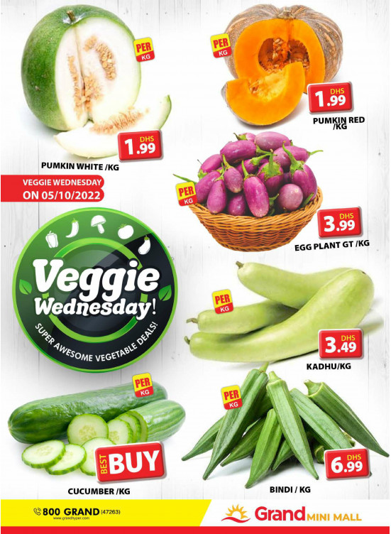 Veggie Wednesday - Grand Mini Mall