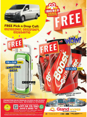 Weekend Deals - Grand Hyper Muhaisnah