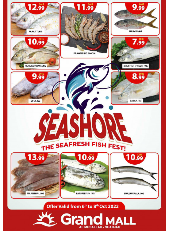 Fish Offers - Grand Mall Sharjah