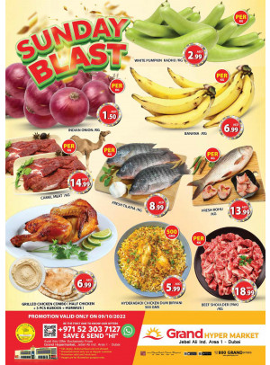 Sunday Blast - Grand Hypermarket Jebel Ali