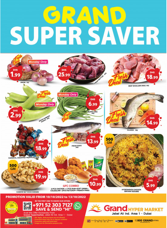 Grand Super Saver - Grand Hypermarket Jebel Ali