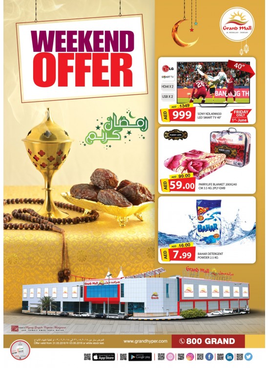 Top Killer Weekend Deals - Grand Mall Sharjah