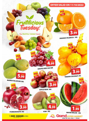 Fruitilicious Tuesday - Grand Hypermarket Jebel Ali