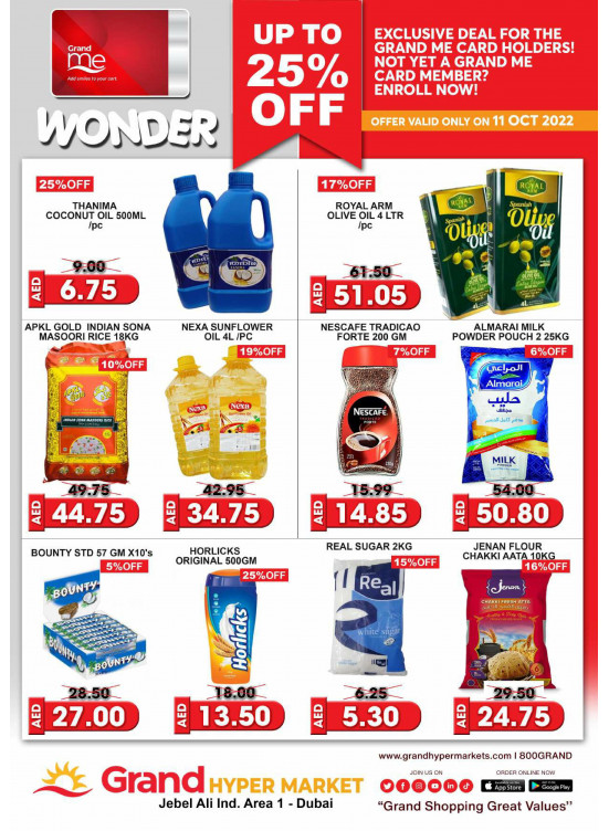 Wonder Deals - Grand Hypermarket Jebel Ali