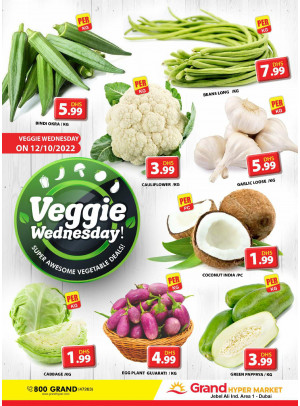 Veggie Wednesday - Grand Hypermarket Jebel Ali