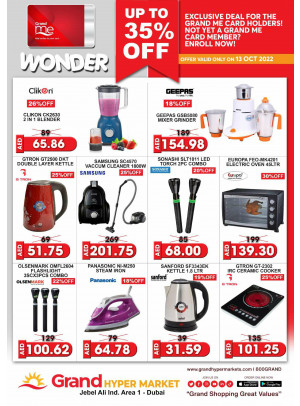 Wonder Deals - Grand Hypermarket Jebel Ali