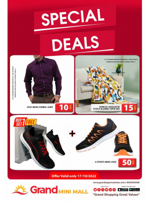 Special Deals - Grand Mini Mall