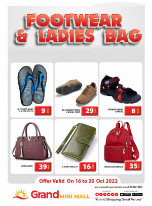 Footwear and Ladies Bags - Grand Mini Mall