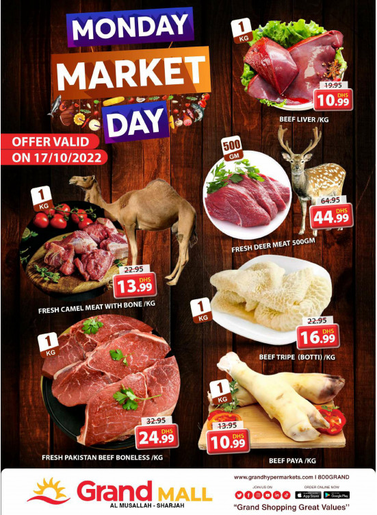 Meat Monday - Grand Mall Sharjah