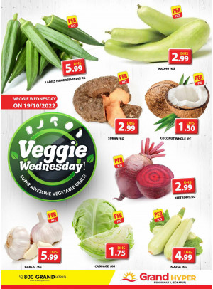 Veggie Wednesday - Grand Hyper Muhaisnah