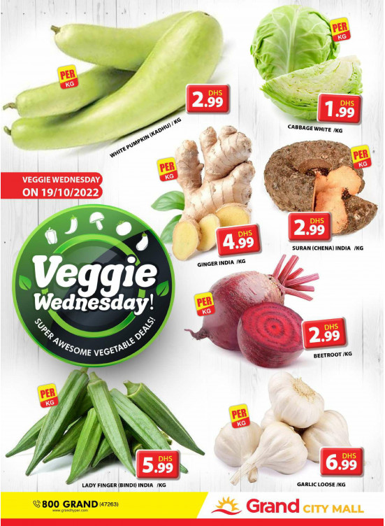 Veggie Wednesday - Grand City Mall