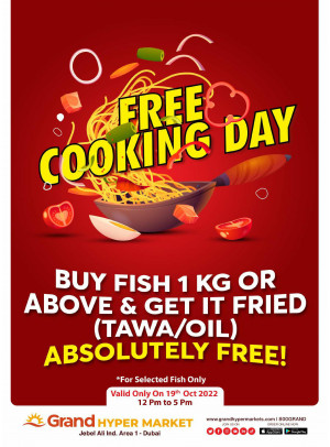 Free Cooking Day - Grand Hypermarket Jebel Ali