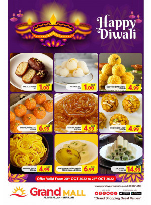Happy Diwali - Grand Mall Sharjah
